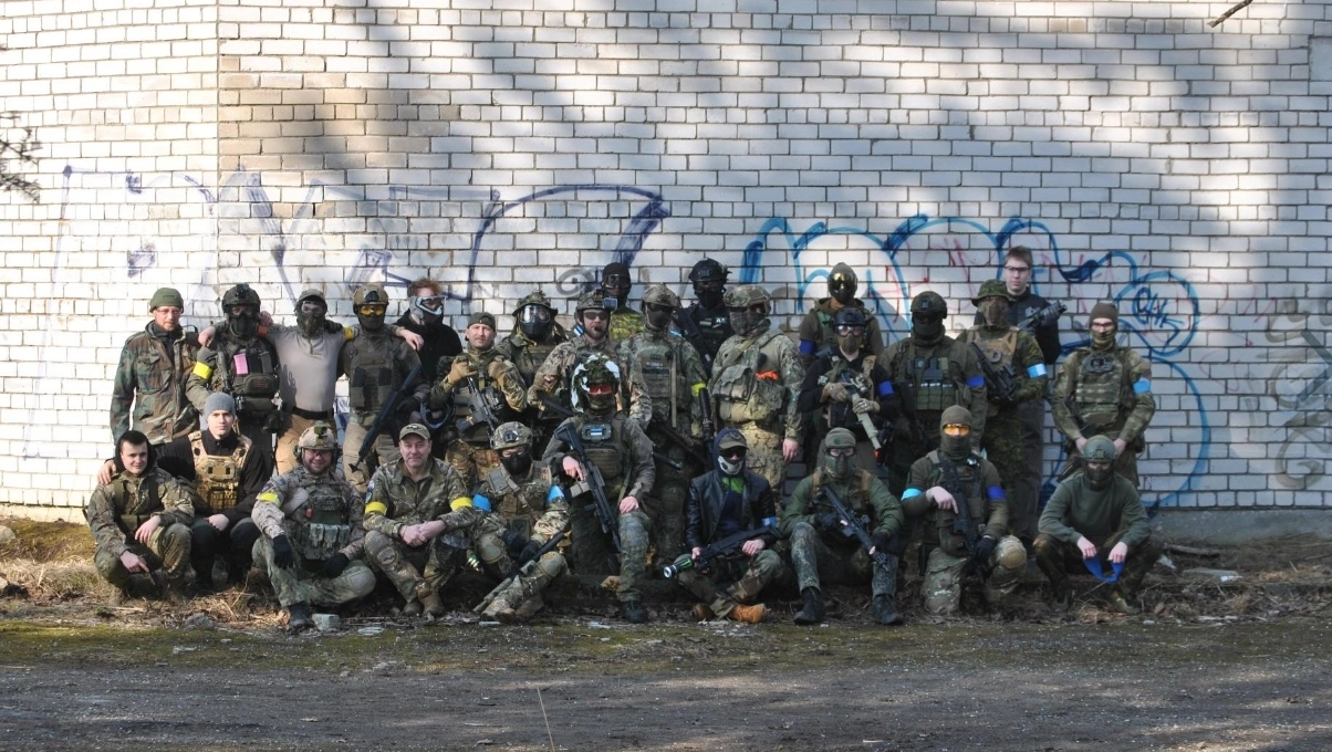 Airsoft mängijad Tallinnas